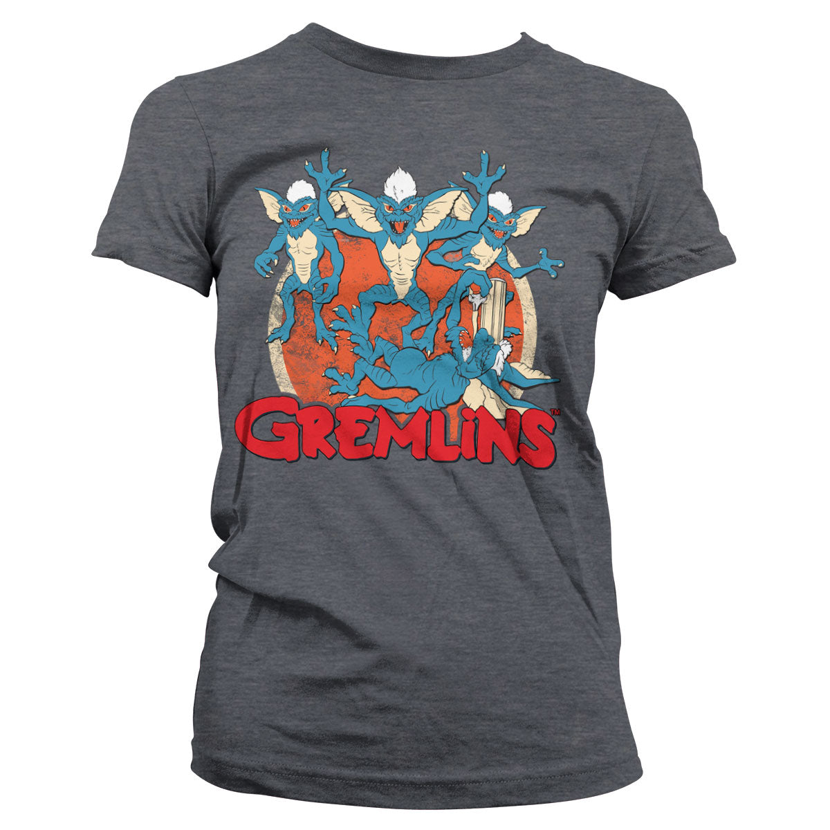 Gremlins Group Girly Tee