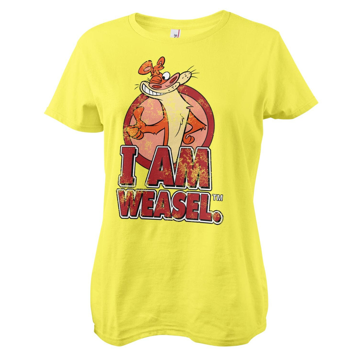 I Am Weasel Girly Tee