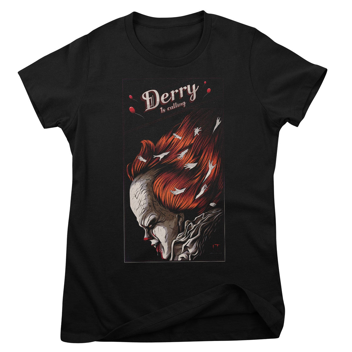IT - Derry Is Calling Girly Tee