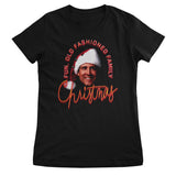 Fun Old Fashioned Christmas Neon Girly Tee