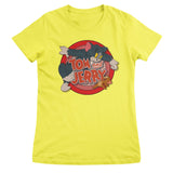 Tom & Jerry - Retro Logo Girly Tee