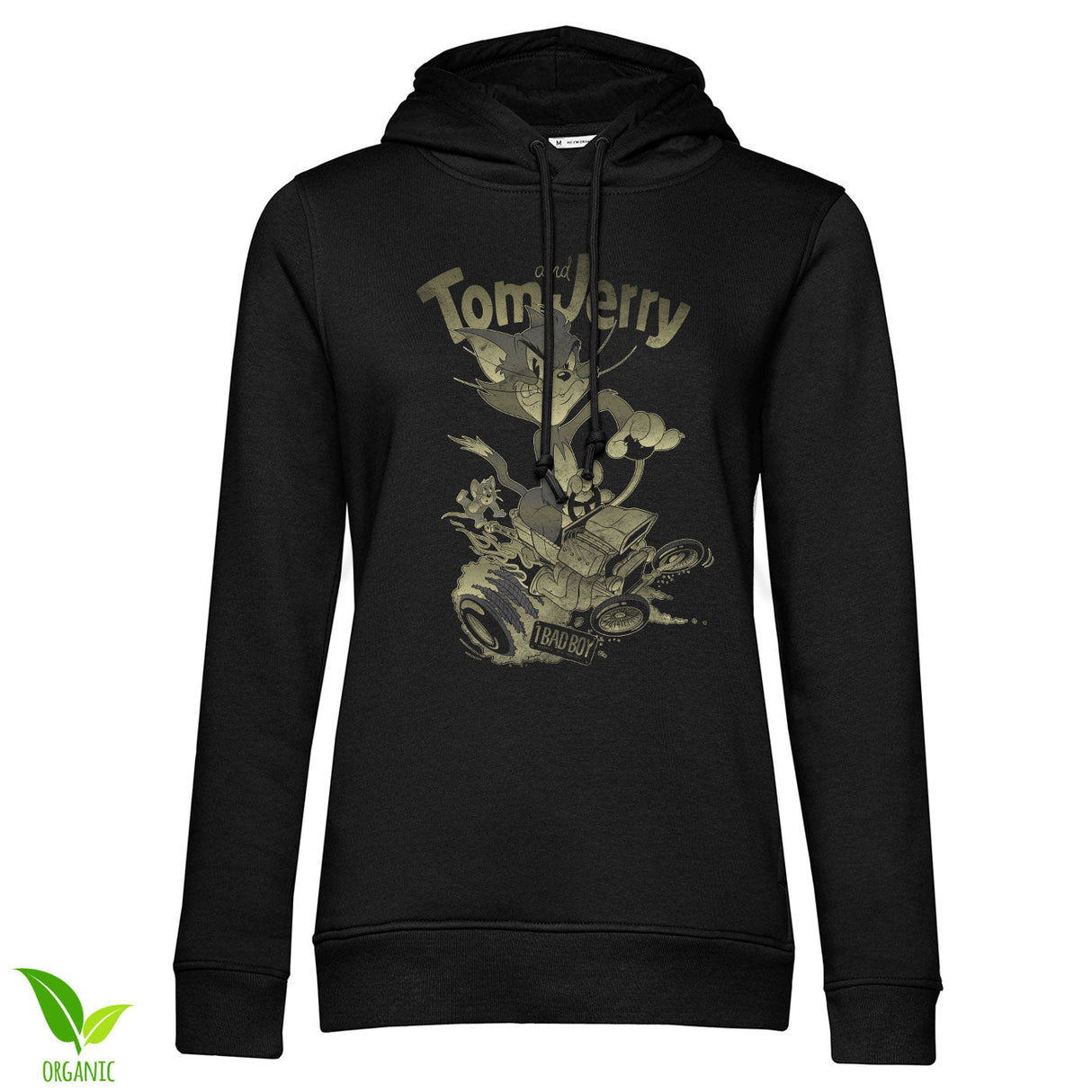 Tom & Jerry - No 1 Bad Boy Girly Hoodie