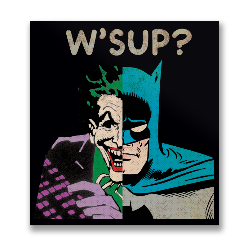 W'SUP Sticker