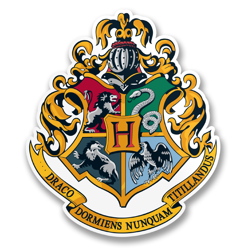 Hogwarts Crest Sticker