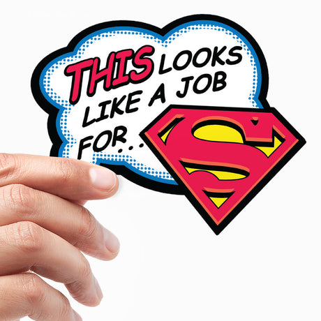 A Job For Superman Sticker