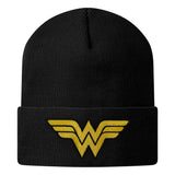 Wonder Woman Patch Beanie