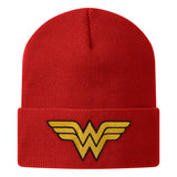 Wonder Woman Patch Beanie