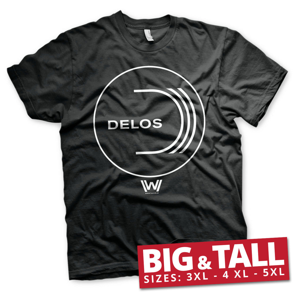 Westworld DELOS Logo Big & Tall T-Shirt