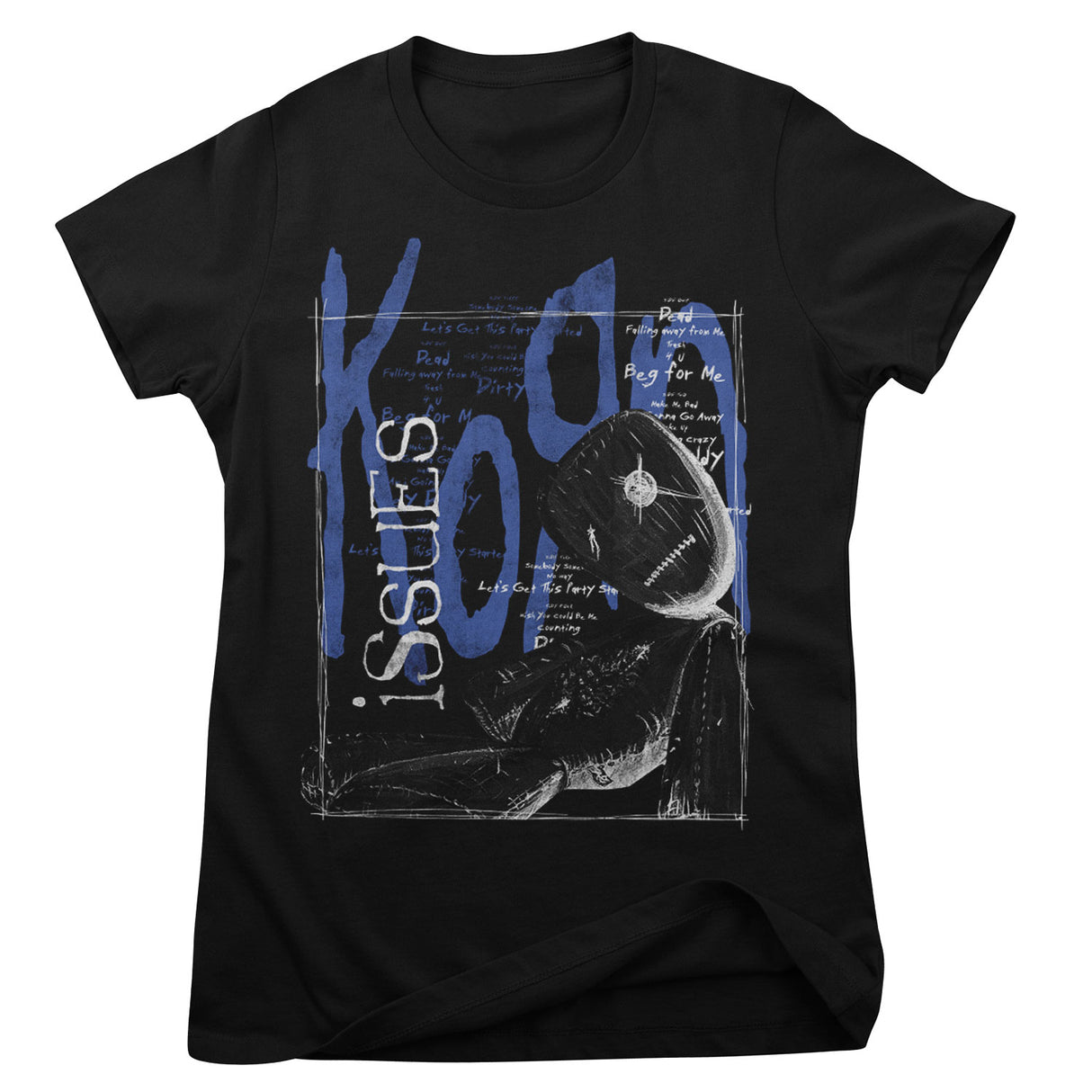 Korn - Issues Tracklist Girly Tee