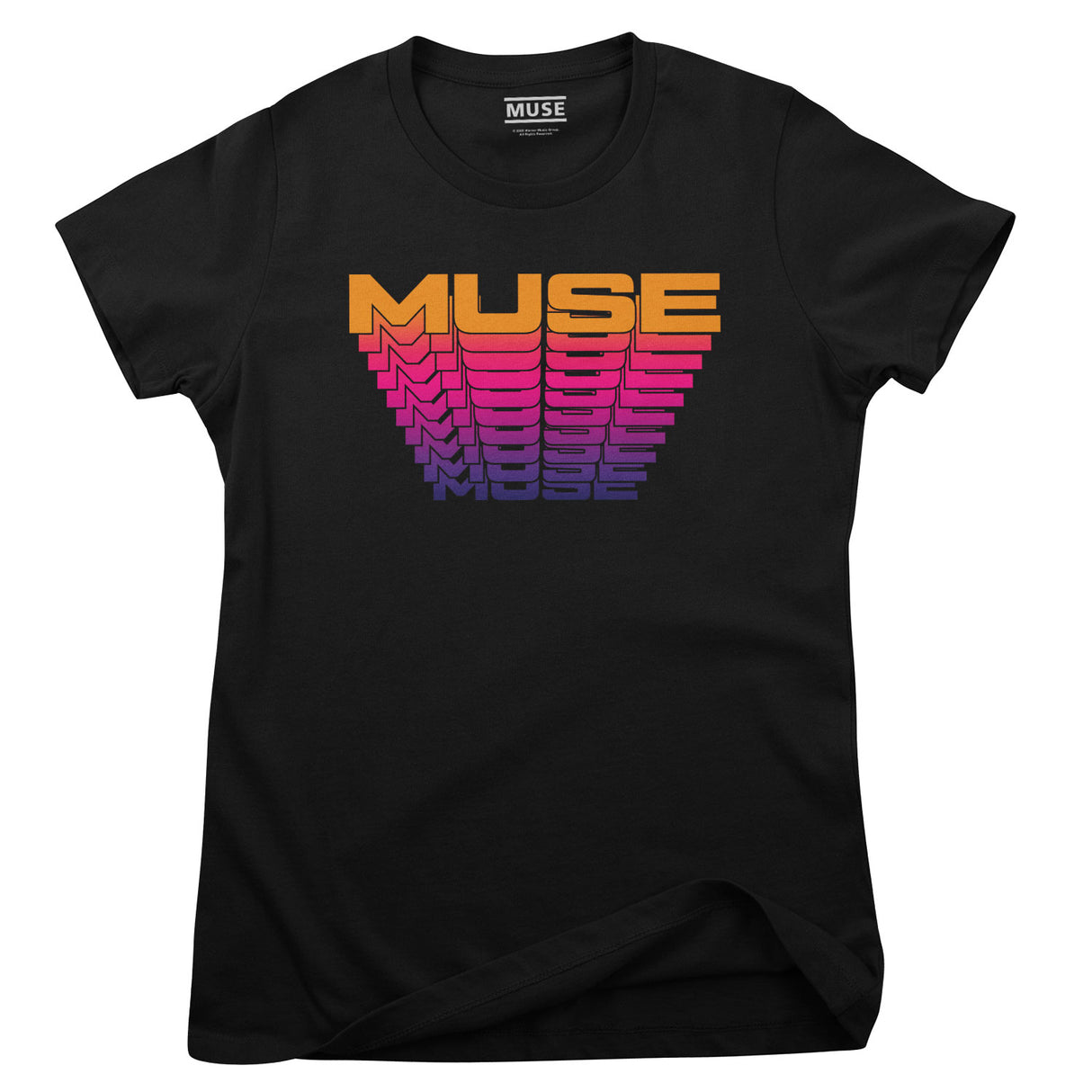 MUSE Spectrum Logo Girly Tee