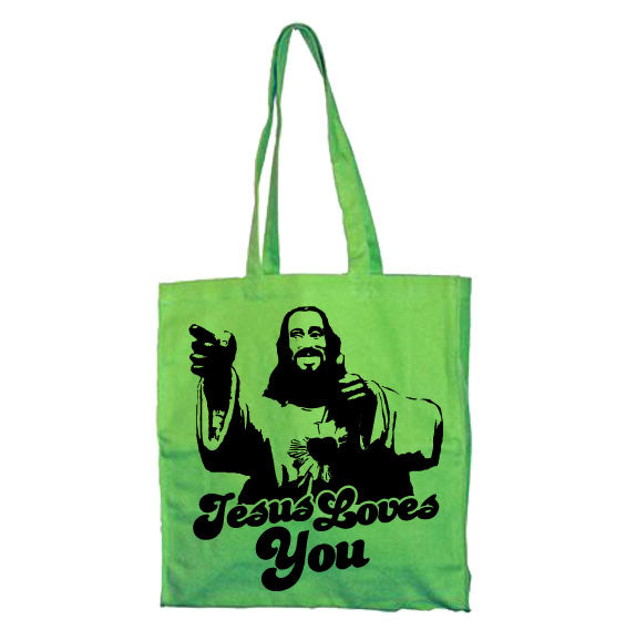 Jesus Loves You Tote Bag