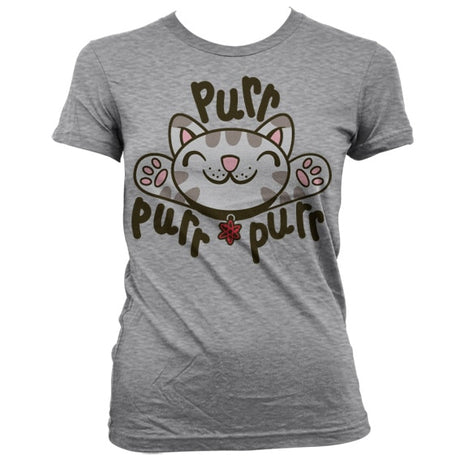 Soft Kitty - Purr-Purr-Purr Girly T-Shirt