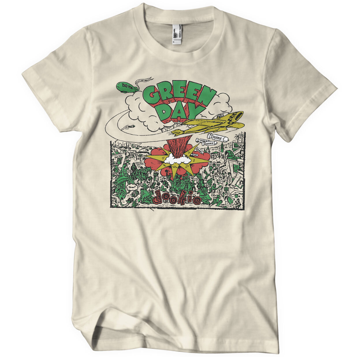 Green Day Dookie Doodle T-Shirt